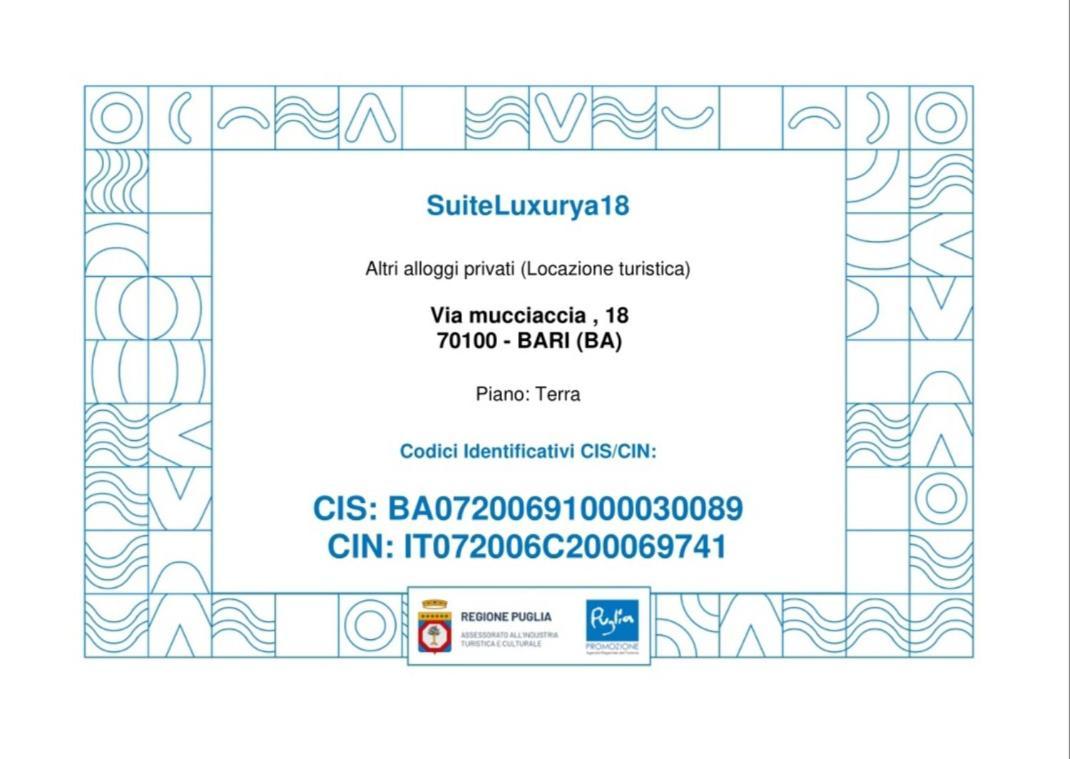Suite Luxurya باري المظهر الخارجي الصورة